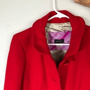 J.Crew Sybil coat, in red