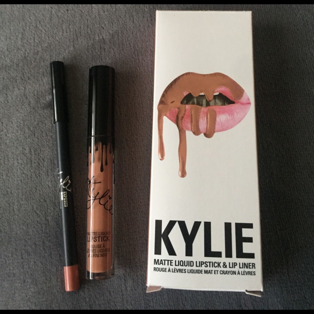Kylie Lip Kit in Exposed