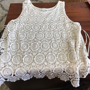 Lace tank