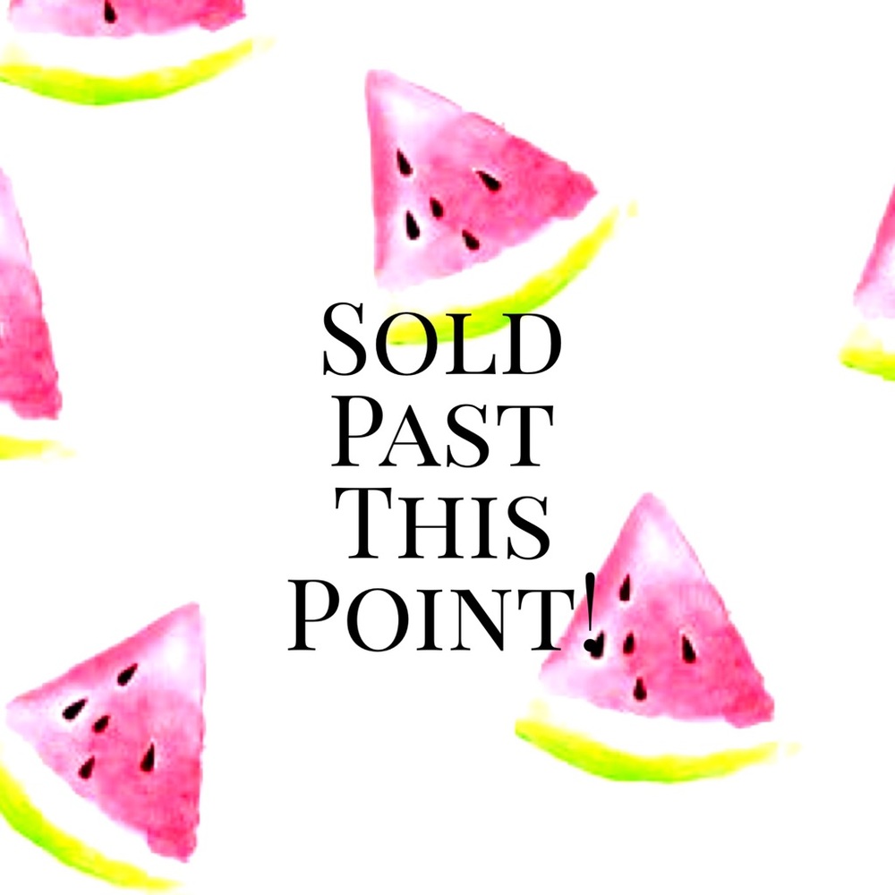 Sold Past This Point!
