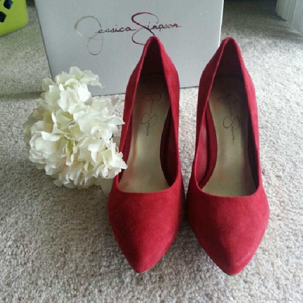 Jessica Simpson Ruby Suede Heels