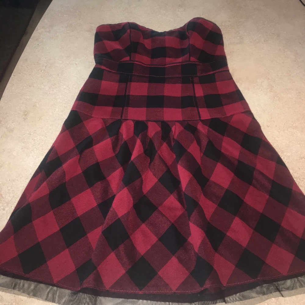 American Eagle Flannel Short Dress