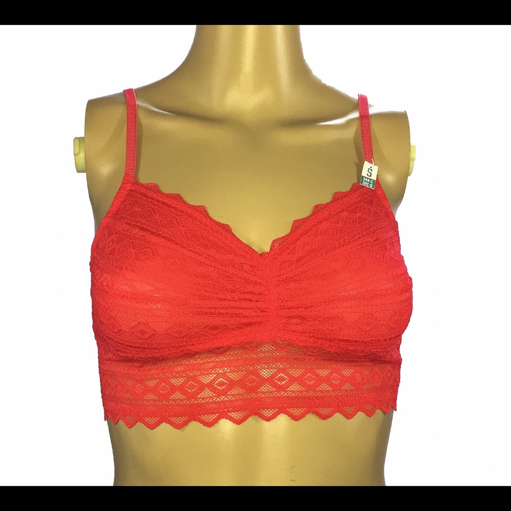Victoria's Secret Bralette Red Small