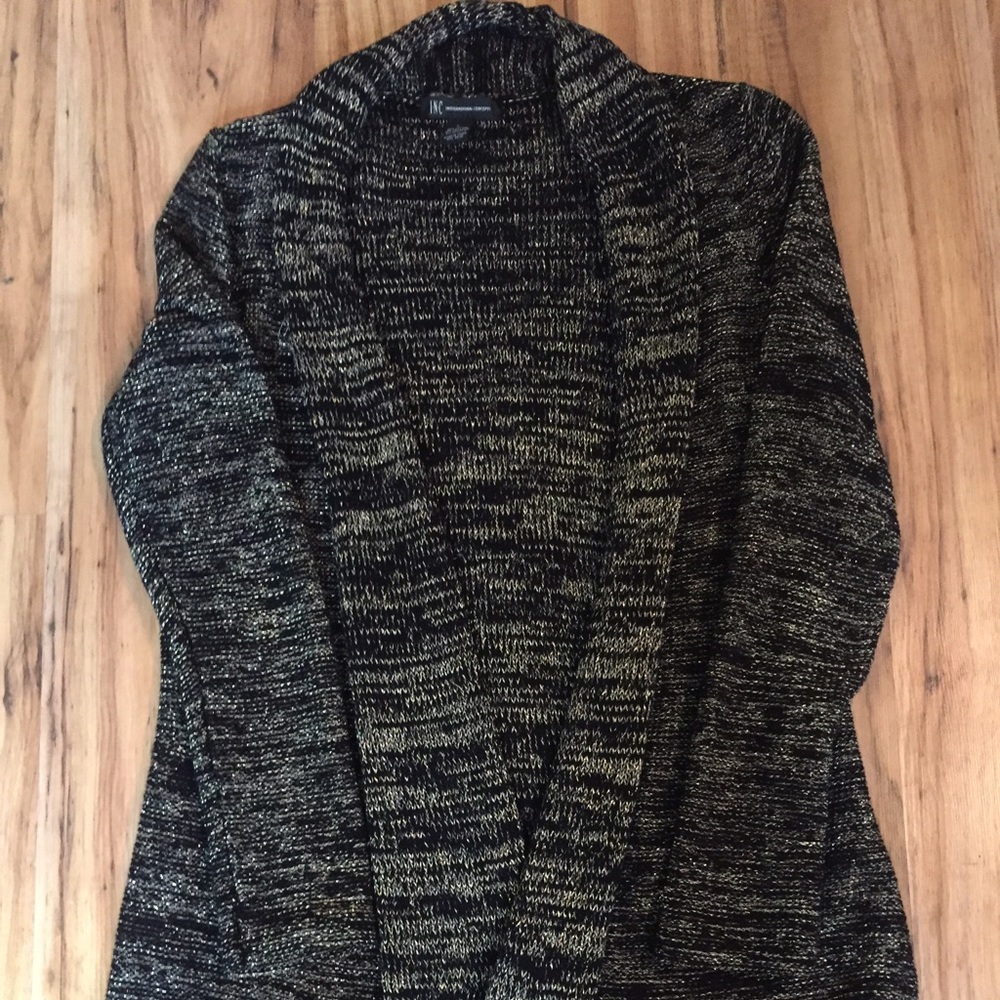 Gorgeous INC Cardigan Sz L