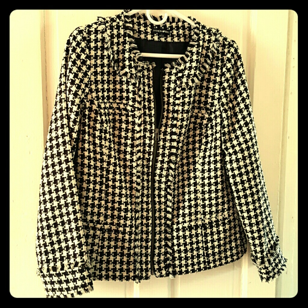 Hounds Tooth Lightweight Jacket