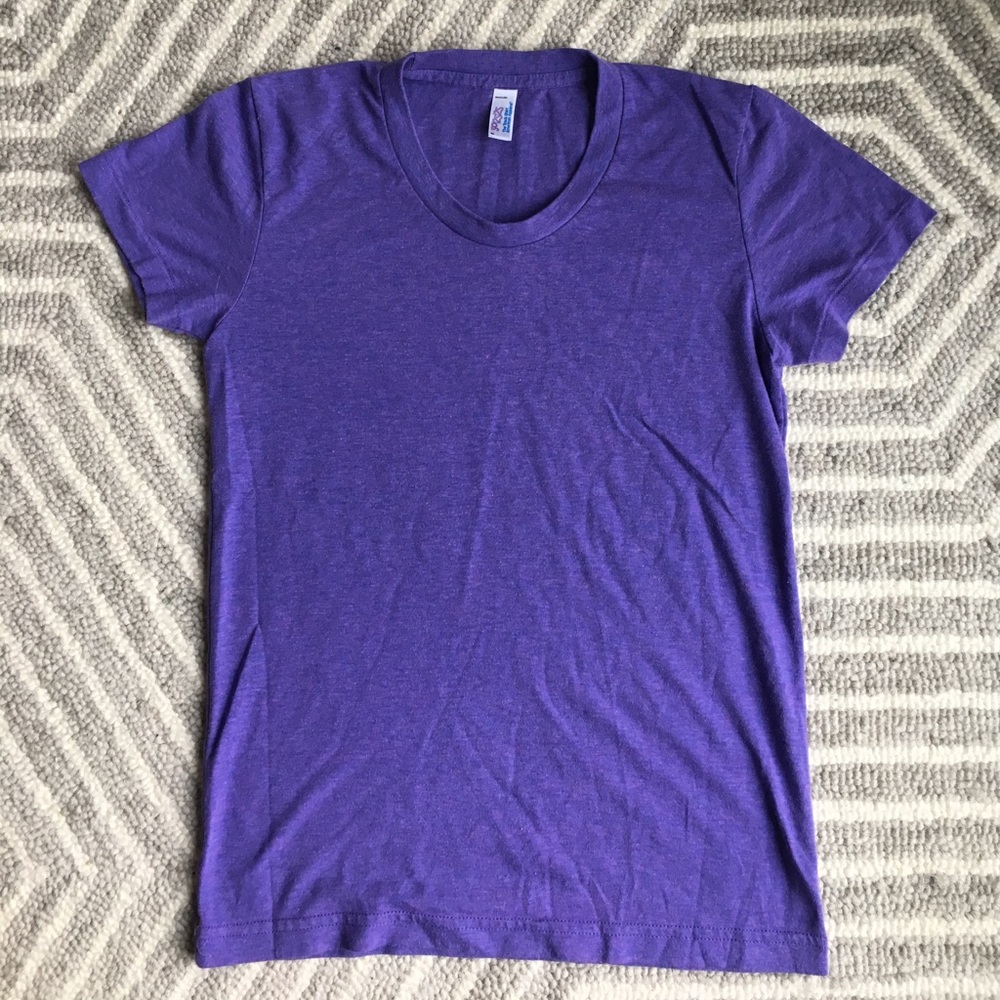 American Apparel Tri-blend Women's Track Tee