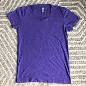 American Apparel Tri-blend Women's Track Tee
