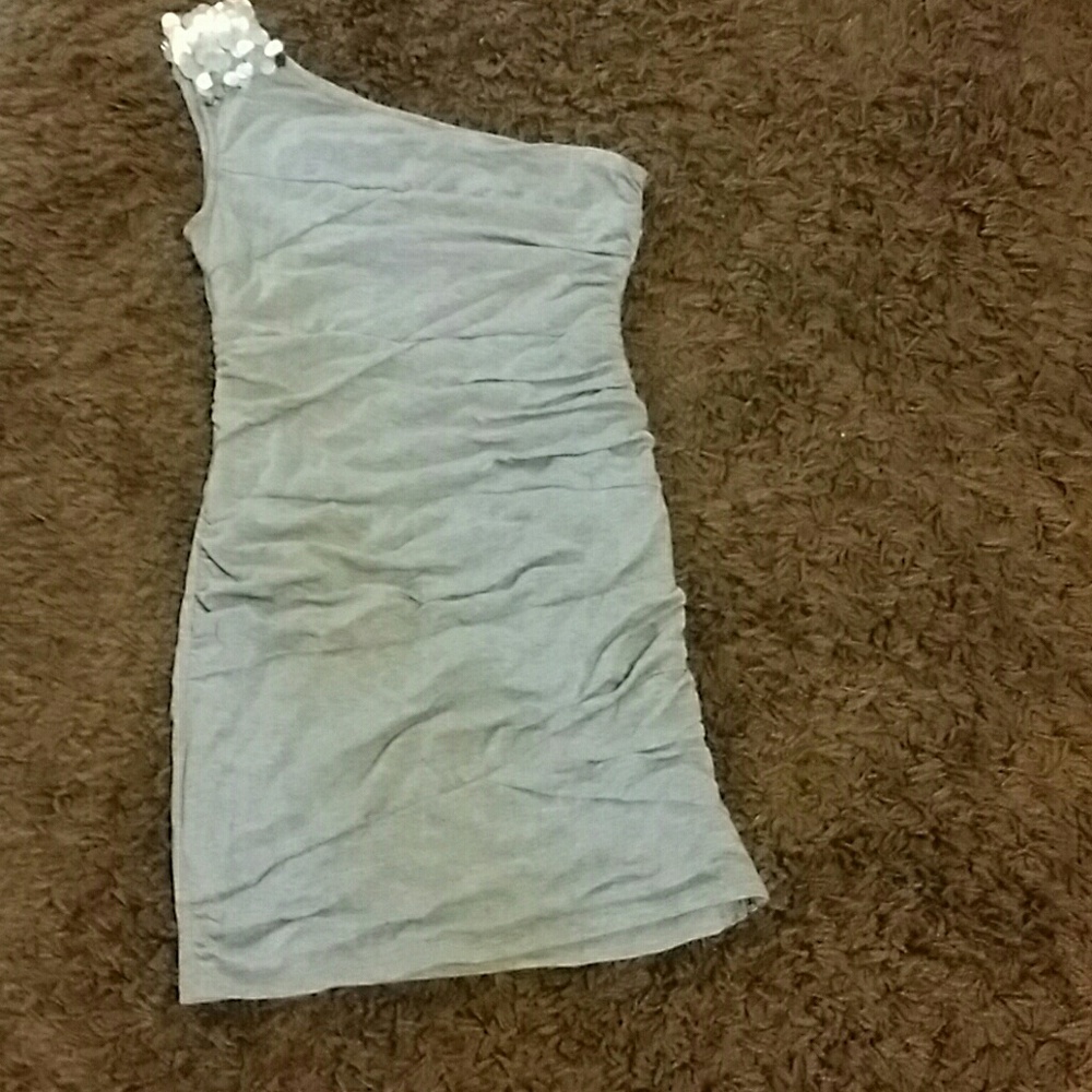 Gray dress