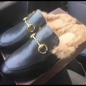 Faux Fur Loafers