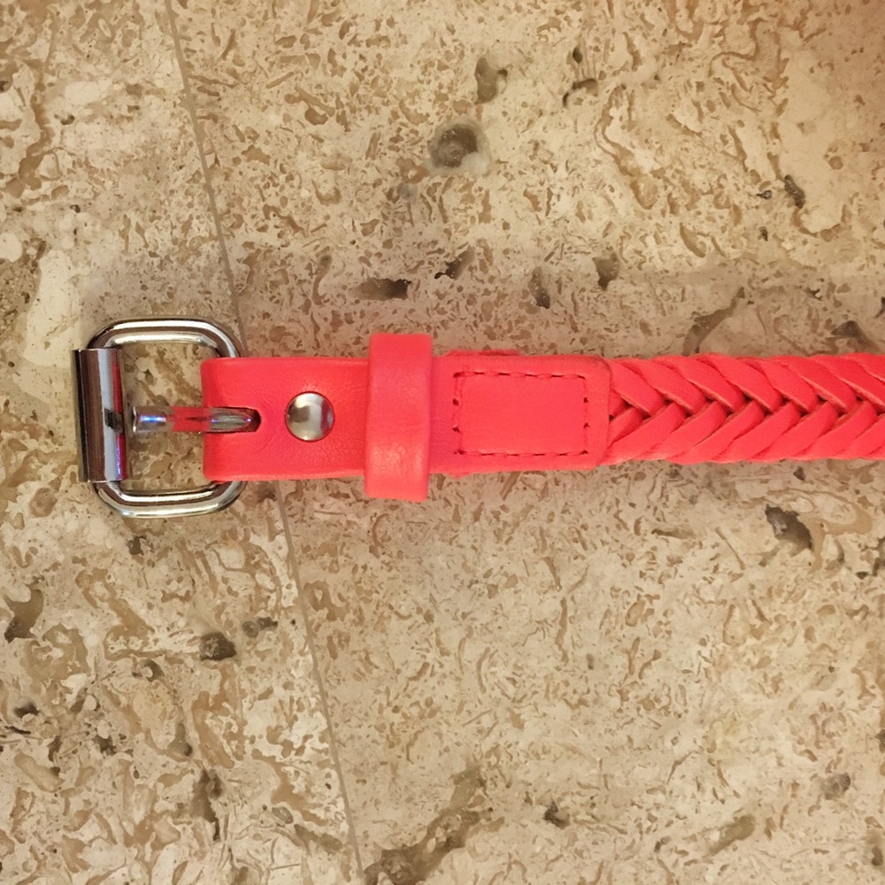 H&M Braided Coral Belt