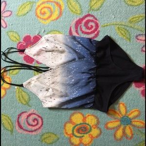 Urban Outfitters Sparkle and Fade Bodysuit