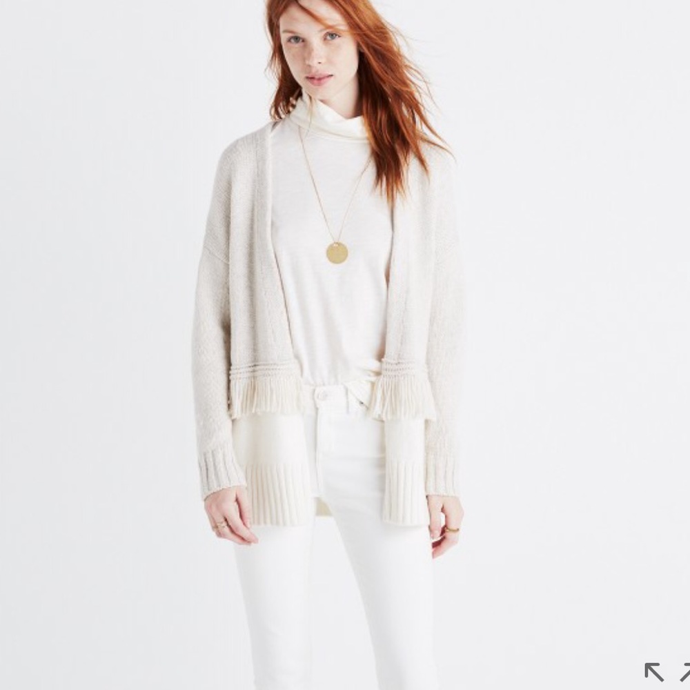 Madewell colorblock cardigan. Size M. - Picture 2 of 2