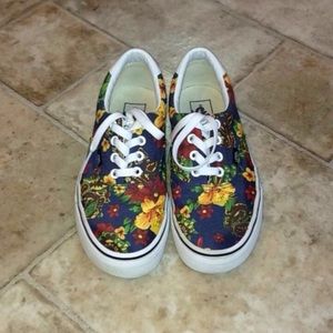 new floral vans