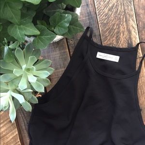abercrombie & fitch chiffon tank top