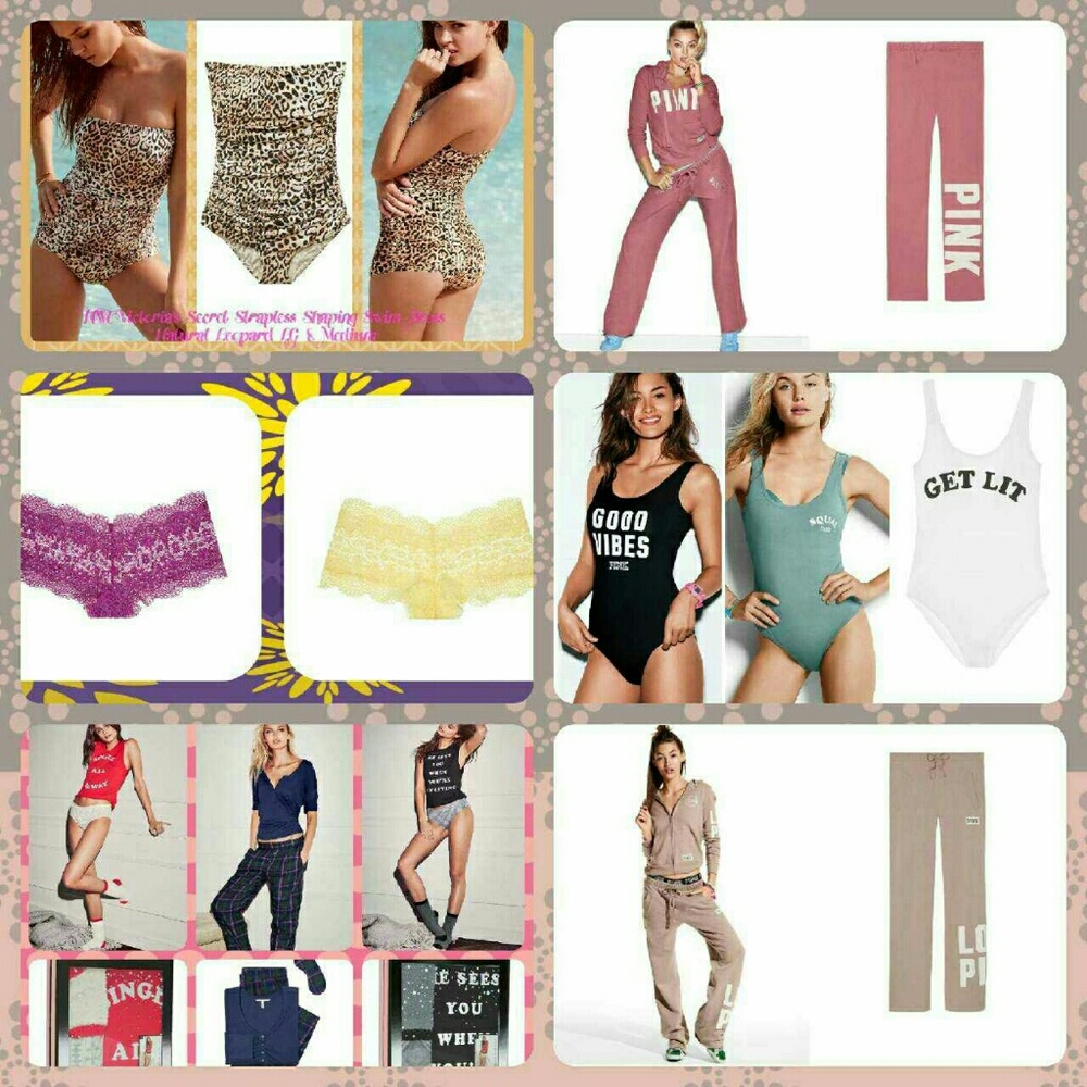 Over 500+ V.S/PINK Items!Everything New w/Tags