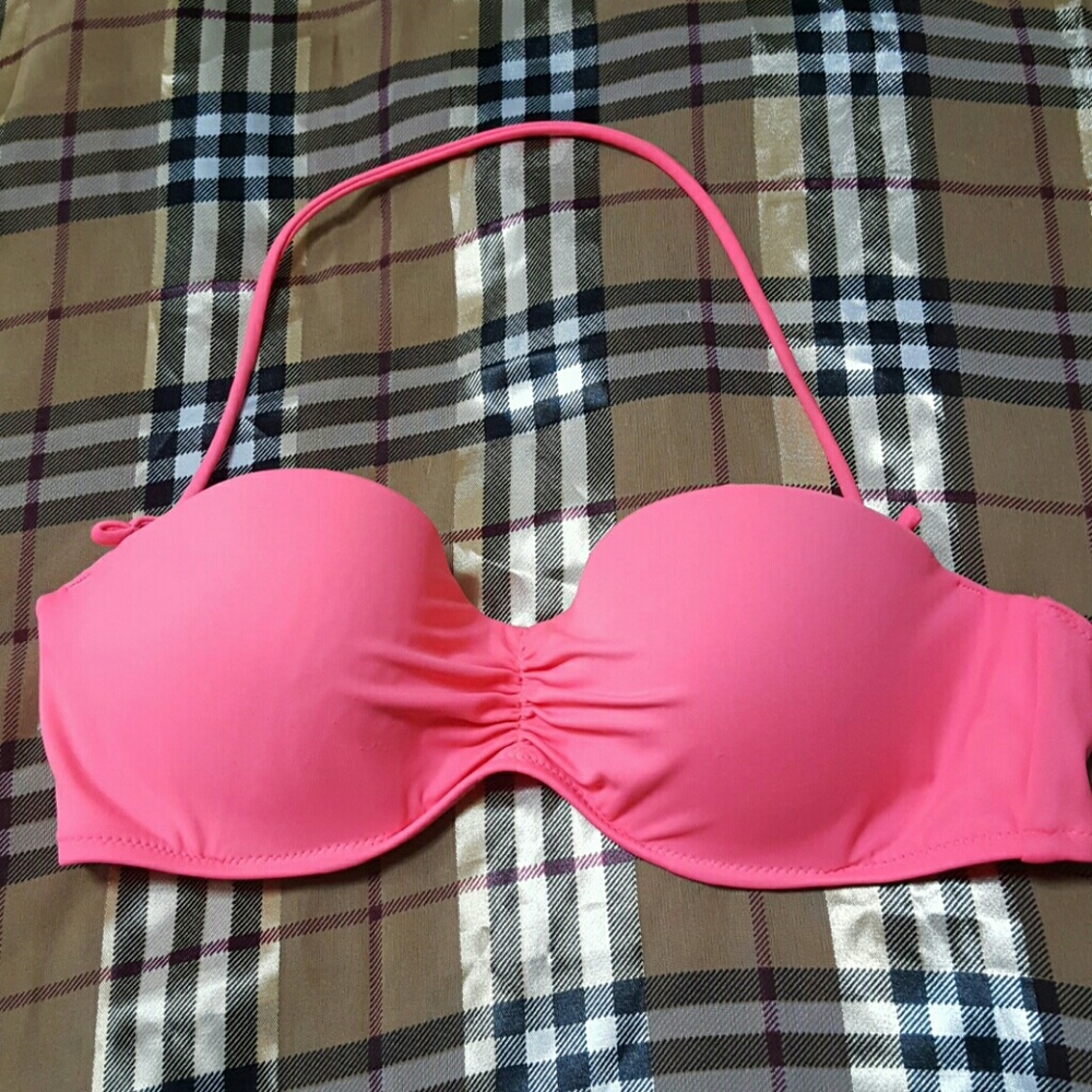VICTORIA'S SECRET BIKINI TOP CORAL COLOR