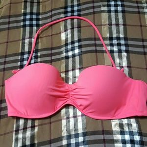 VICTORIA'S SECRET BIKINI TOP CORAL COLOR