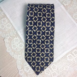 Vintage Brioni 100% Silk Tie, Hand Made in Italy