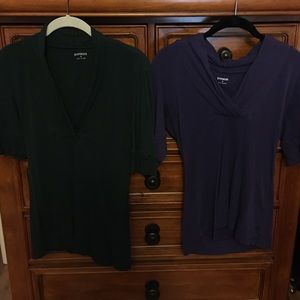 Two tops from the Express