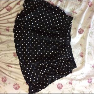 Forever 21 polka dot skirt