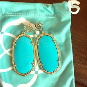 Vintage Kendra Scott turquoise earrings