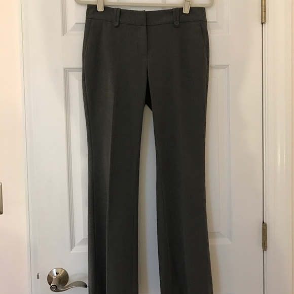 Talbots Gray Signature Boot Pants in Size 4P - Picture 2 of 4