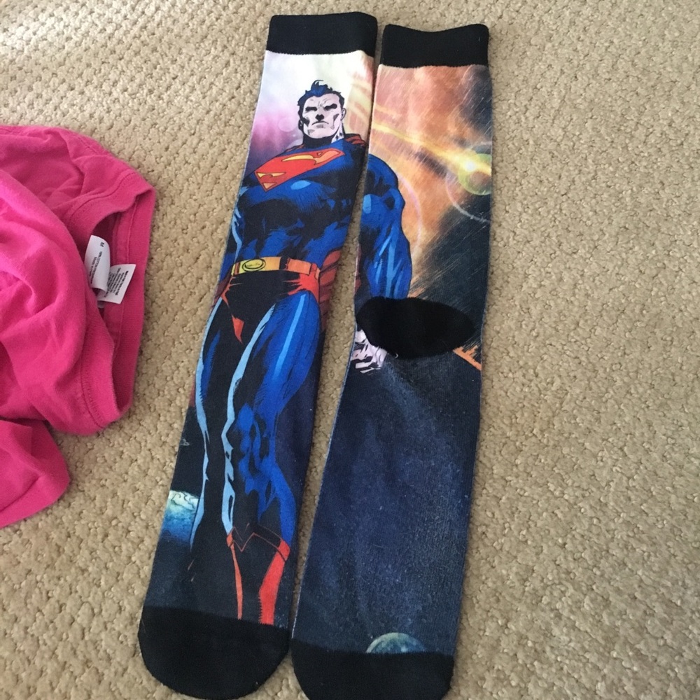 Superman DC Universe Graphic Socks