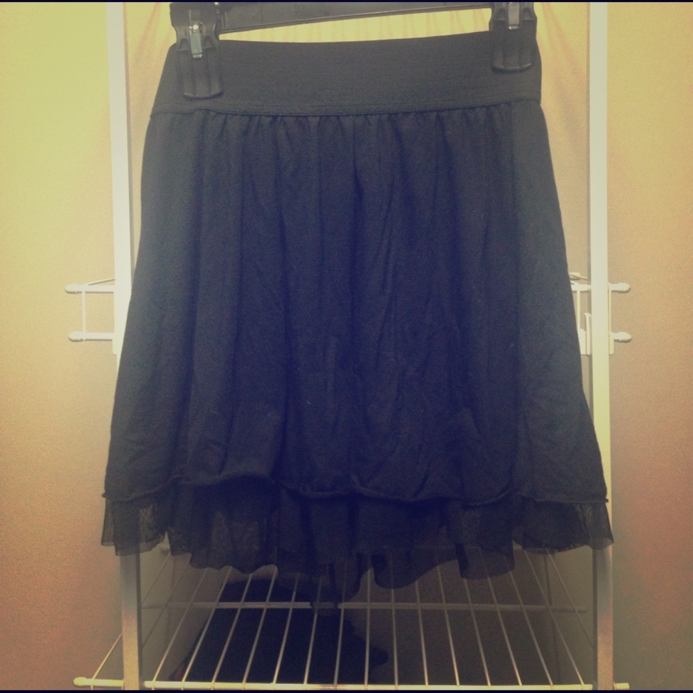 Aline skirt w lace
