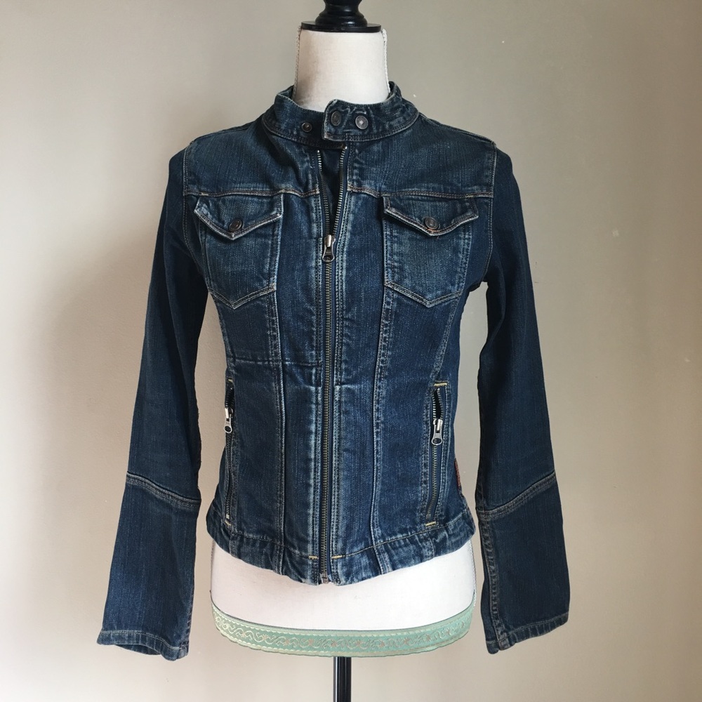 Seven for all Mankind 7FAM jean denim jacket XS