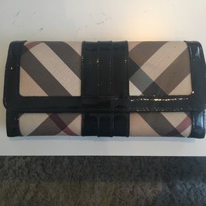 Burberry Check Wallet