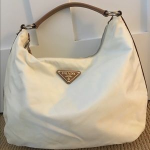 Authentic Prada Cream Handbang