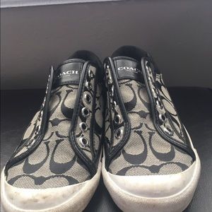 Coach slip on shoes