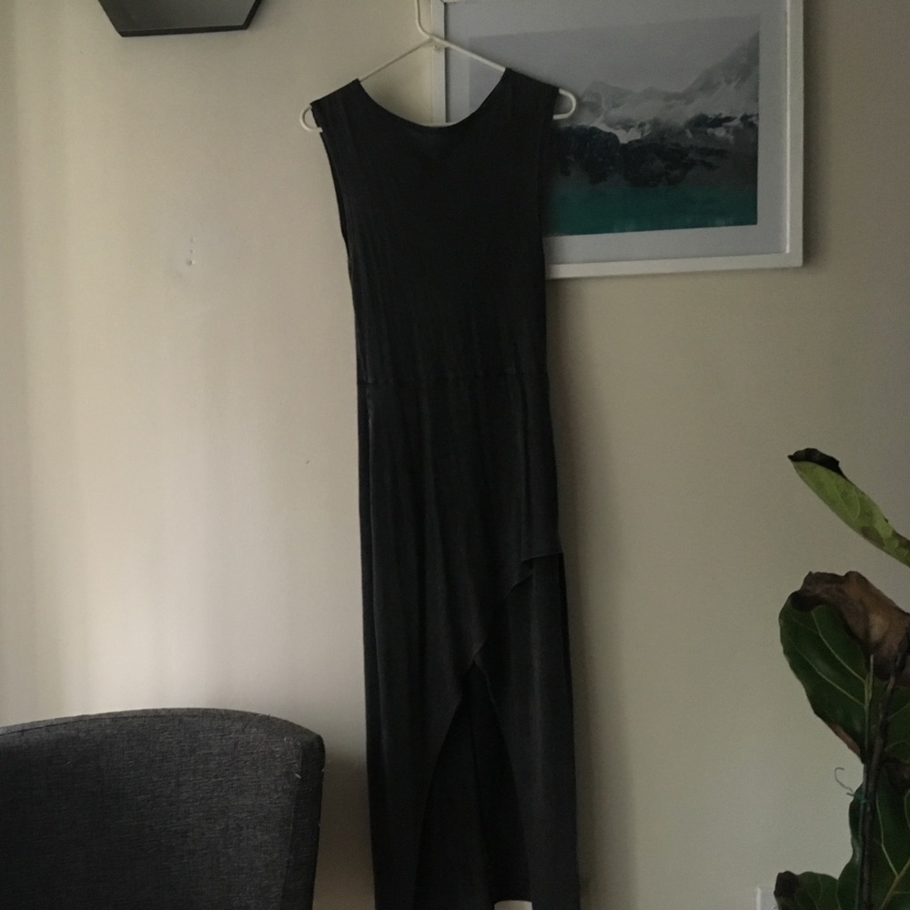 H&M asymmetrical maxi dress