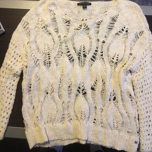 Cream sweater