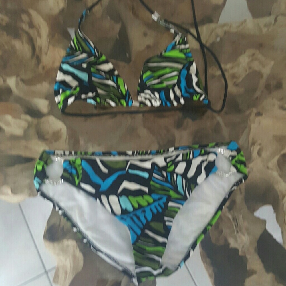 Tropical print Bikini