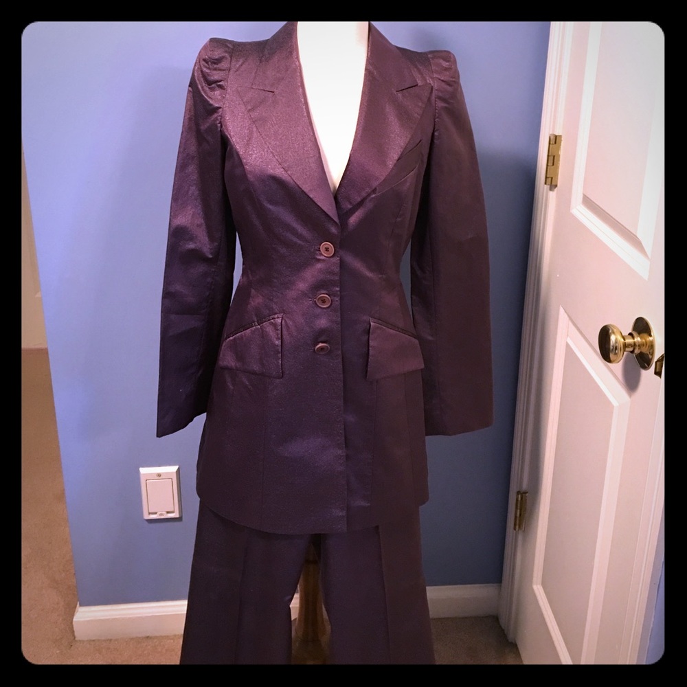 Trussardi jacket and pants suit