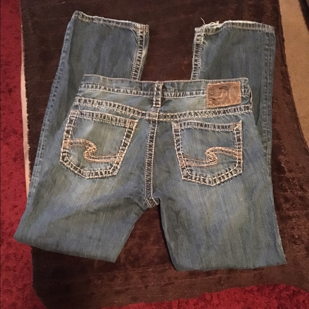 Men's Silver jeans