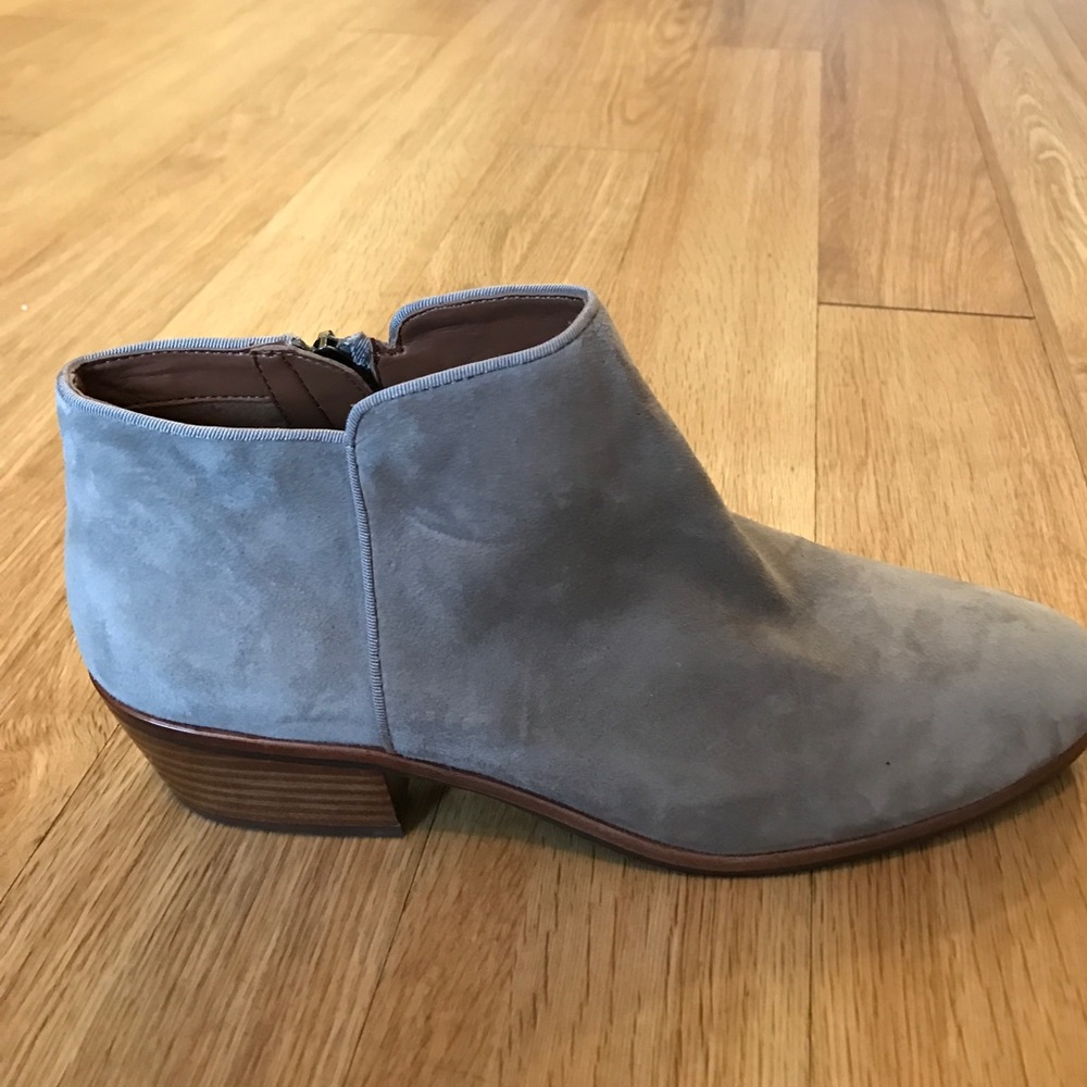 Grey Suede Sam Edelman Booties