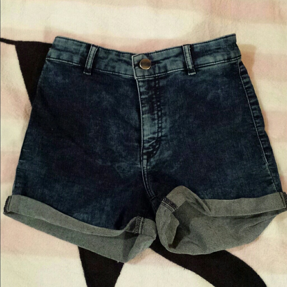High Waisted Jean Shorts