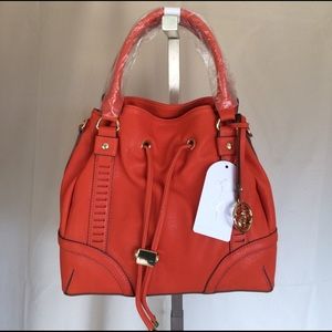 Authentic Jessica Simpson Erica Bag, Papaya color