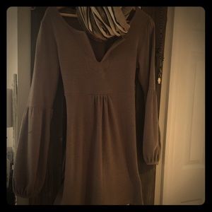 Hope's boutique mocha sweater dress NWOT