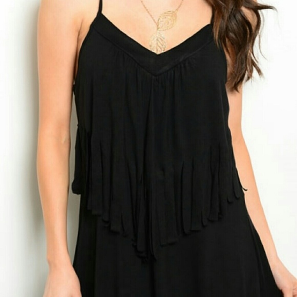 ❤LAST ONE❤ Sexy little black dress Large Made in USA 🇺🇸 Brand new - Picture 4 of 10