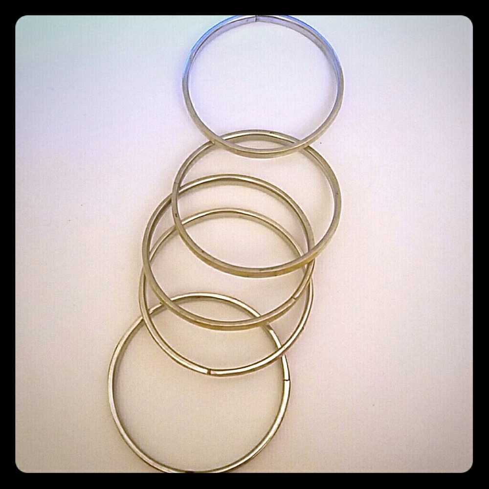 Shell Plated Bangles