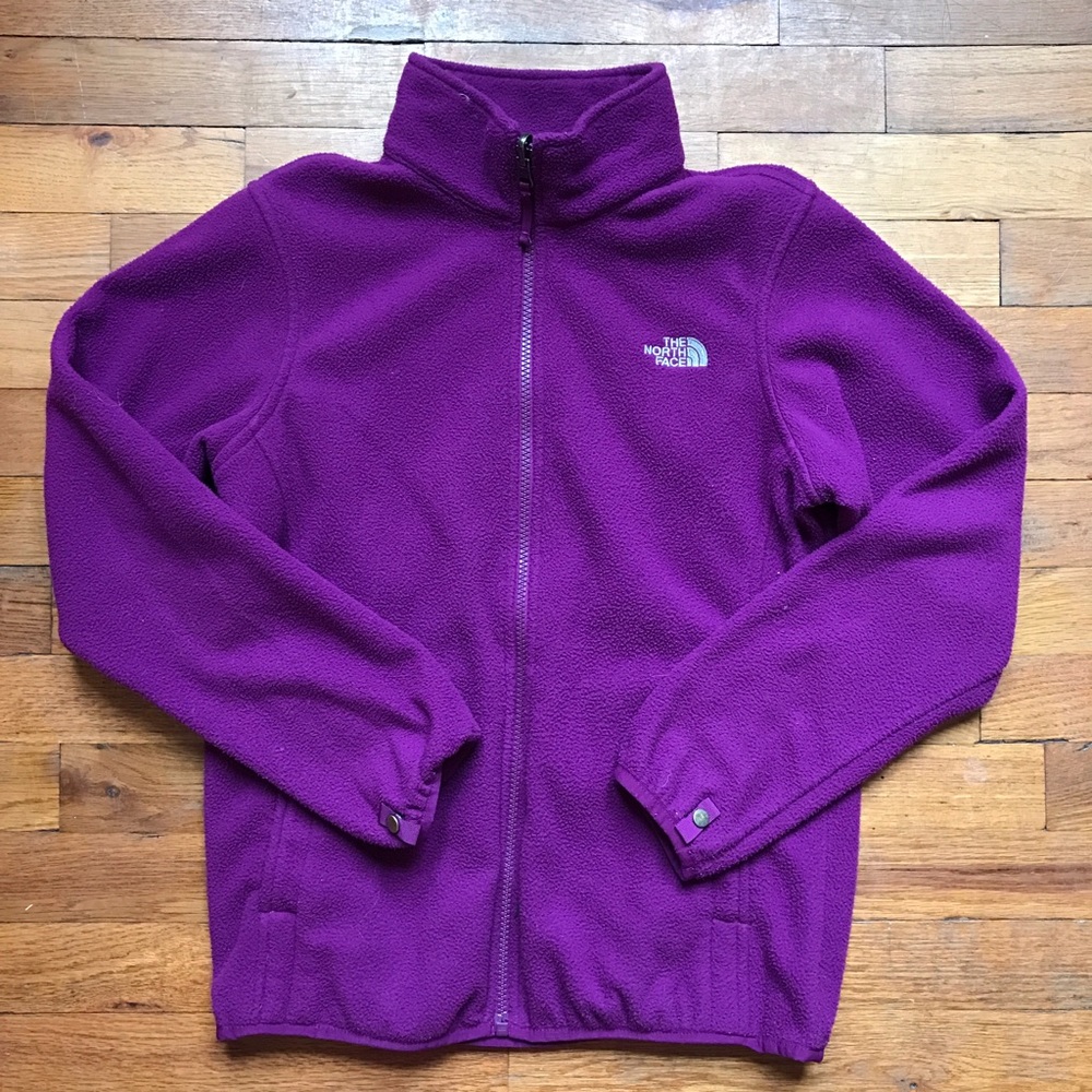 North Face Youth Girls Fleece Jacket. Sz (14/16)