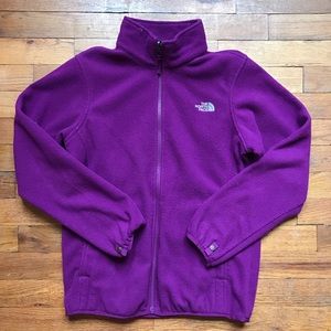 North Face Youth Girls Fleece Jacket. Sz (14/16)