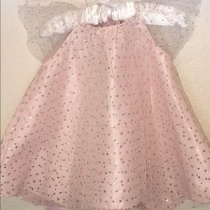 Monsoon baby girl dress . Worn once. Like new.