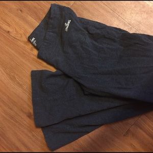 soft grey yoga pants