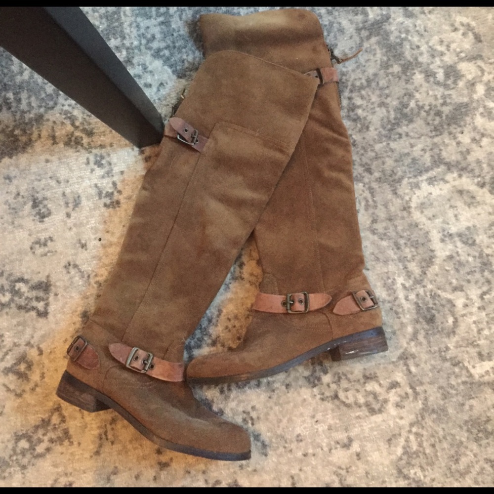 Guess over the knee boots