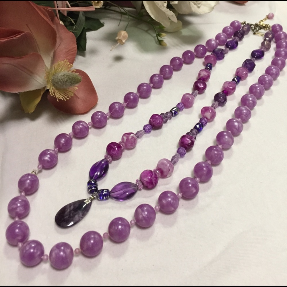 Shades of Purple Necklace