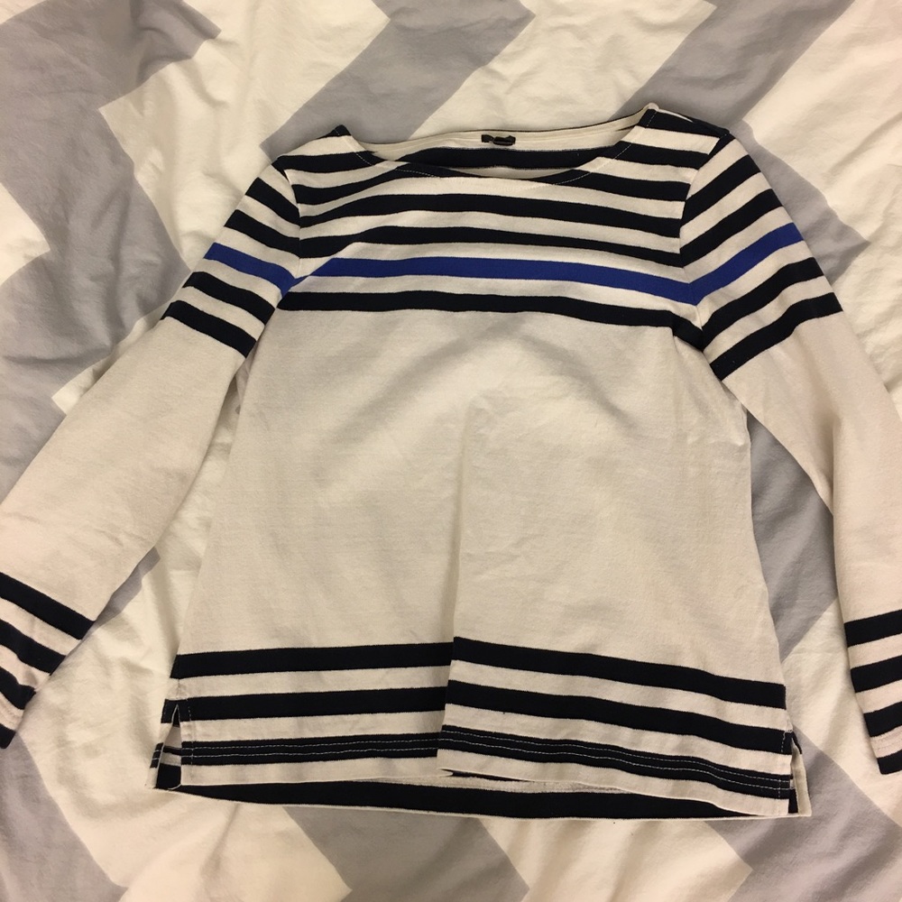 JCREW size S 3/4" length sleeve top